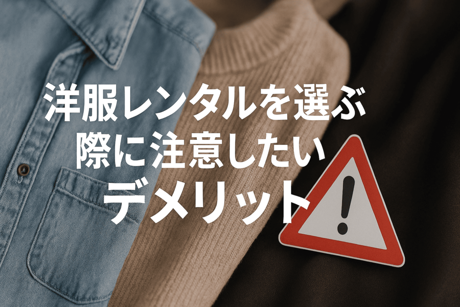 人気の洋服レンタルを選ぶ際に注意しよう！